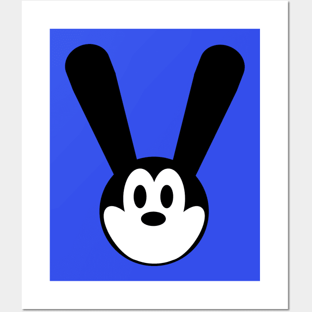 Minimal Shape Rabbit Wall Art by NoirPineapple